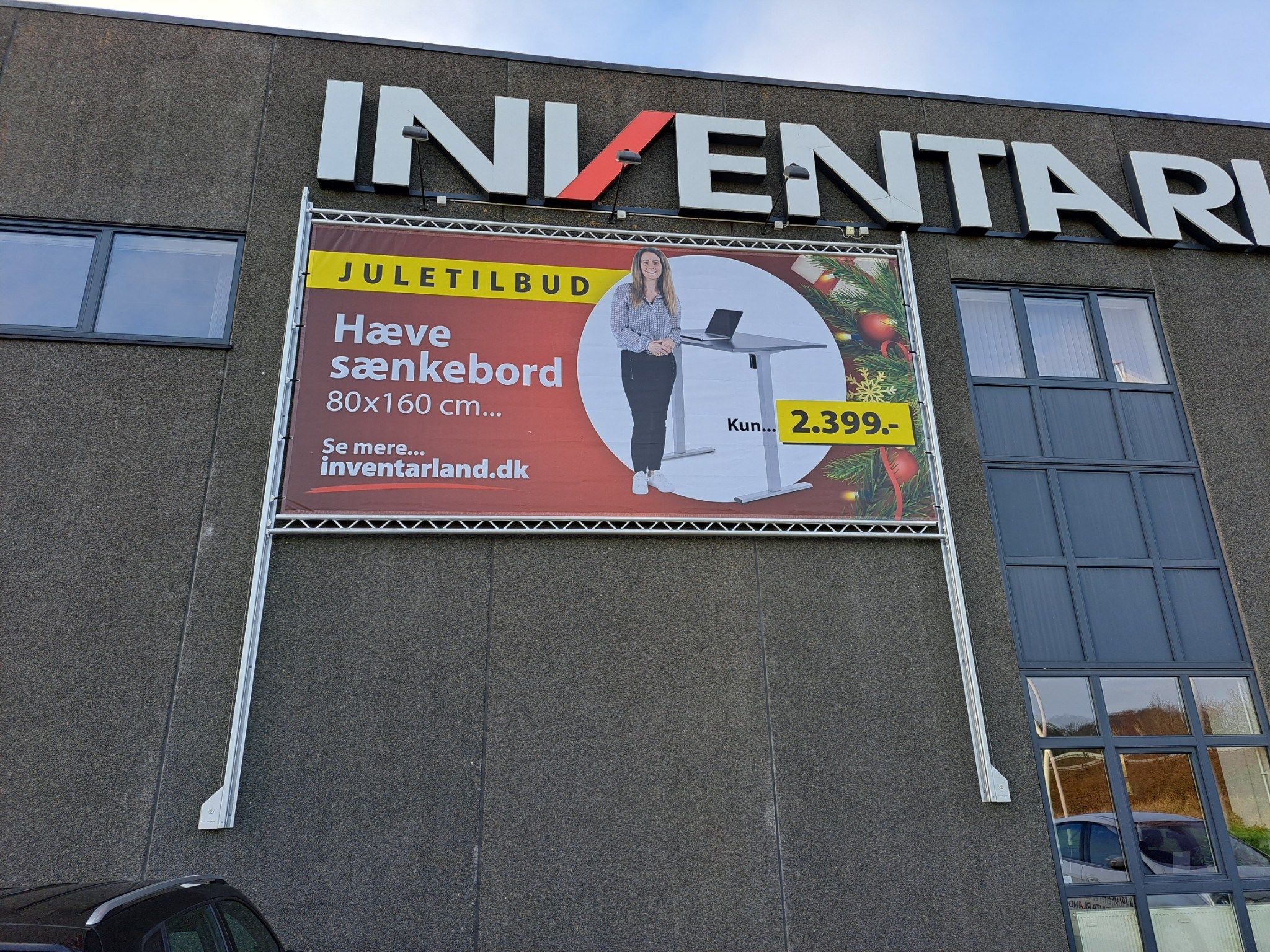 Banner med tryk